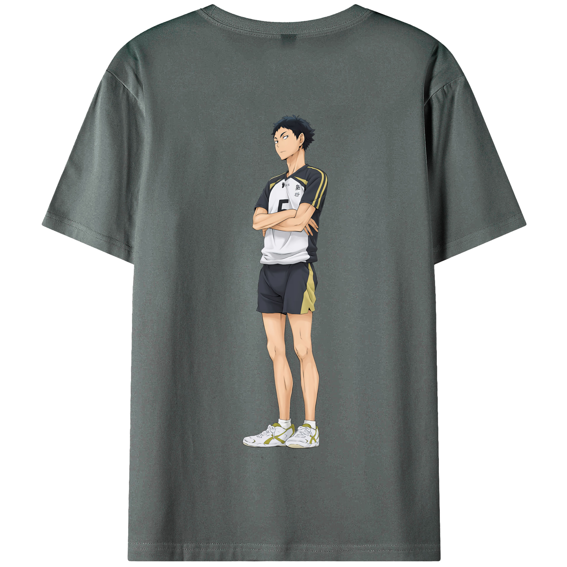 （画像用） ハイキュー!! Haikyu!! 綿100％半袖Tシャツ（背面プリント）